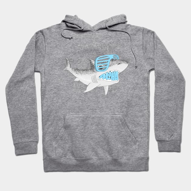 Yee Jam Aloha Shark Hoodie by Mako Design 